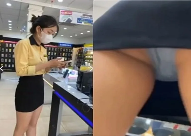 Clip Hot 18+ Em Nhân Viên TGDĐ Bị Tống Tình