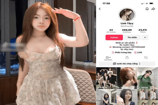 Full clip sex Linh Tây